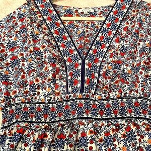 Swedish folk pattern dress. Sound of music vibes✨